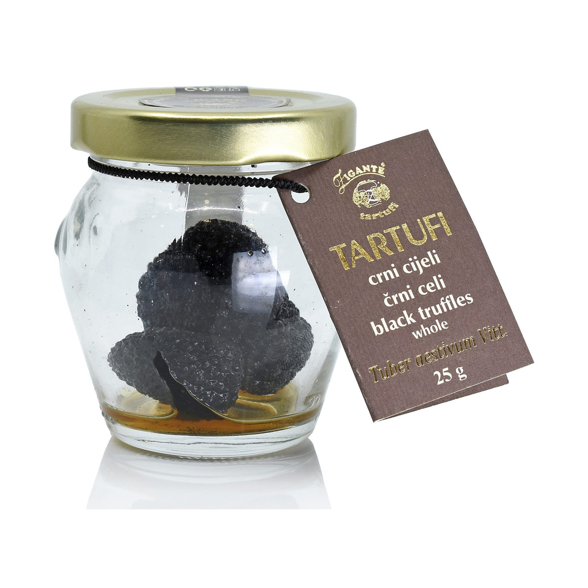 Ganze schwarze Trüffel