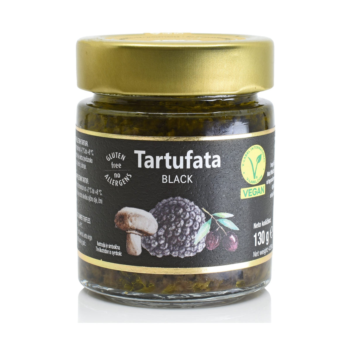 Tartufata Black - Schwarze Trüffelcreme 130 g