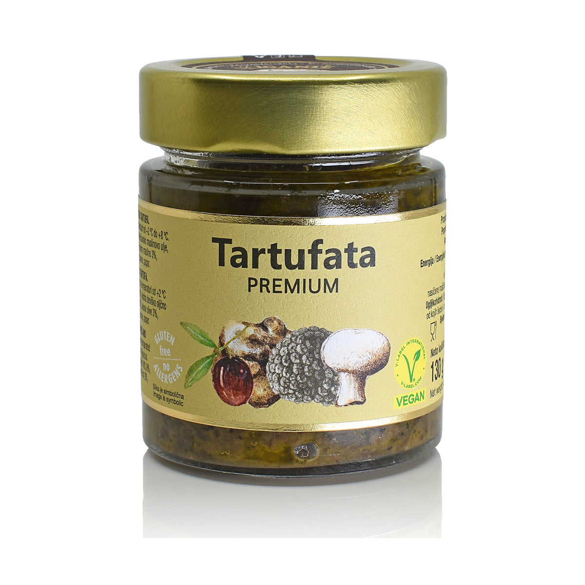 Tartufata Premium - Premium-Trüffelcreme 130 g