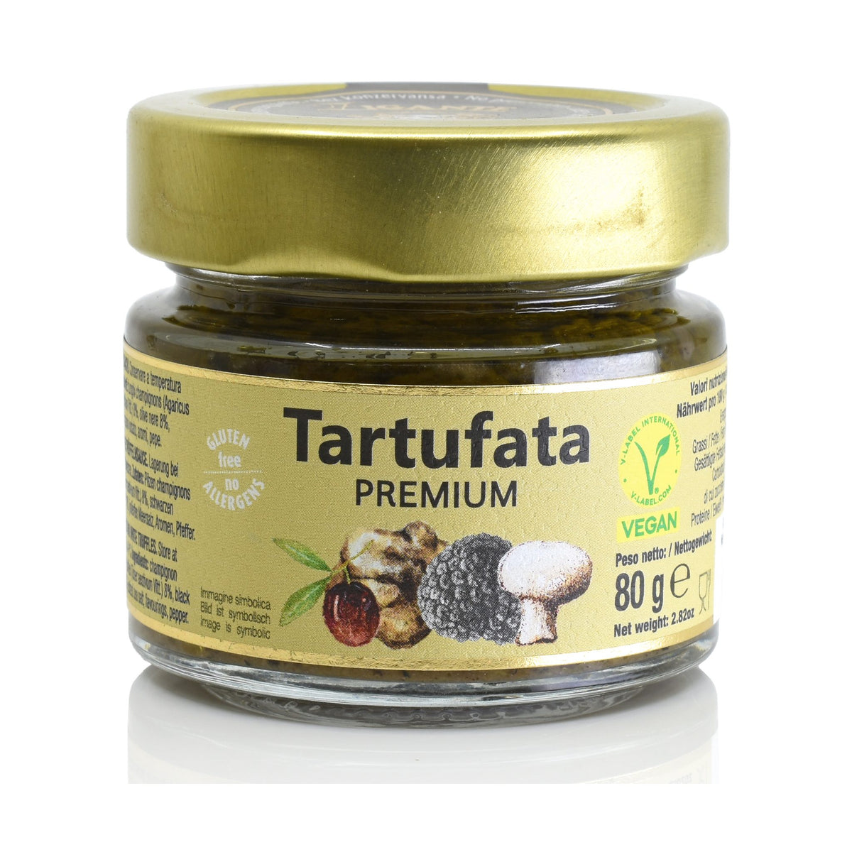 Tartufata Premium - Premium-Trüffelcreme 80 g